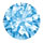 Color CZ medium blue
